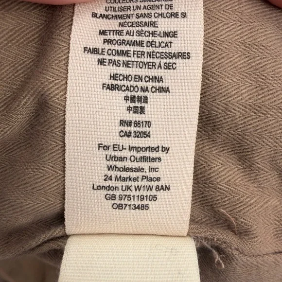 Free People Velvet Trucker Jacket Size M/L Mauve Oversized OB713485 - Picture 7 of 10